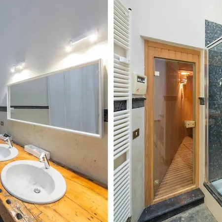 Loft In Navigli District With Jacuzzi & Sauna - Papiniano Apartment