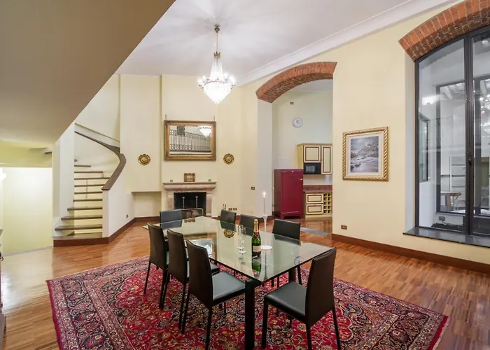 Appartement Loft In Navigli District With Jacuzzi & Sauna - Papiniano Milan